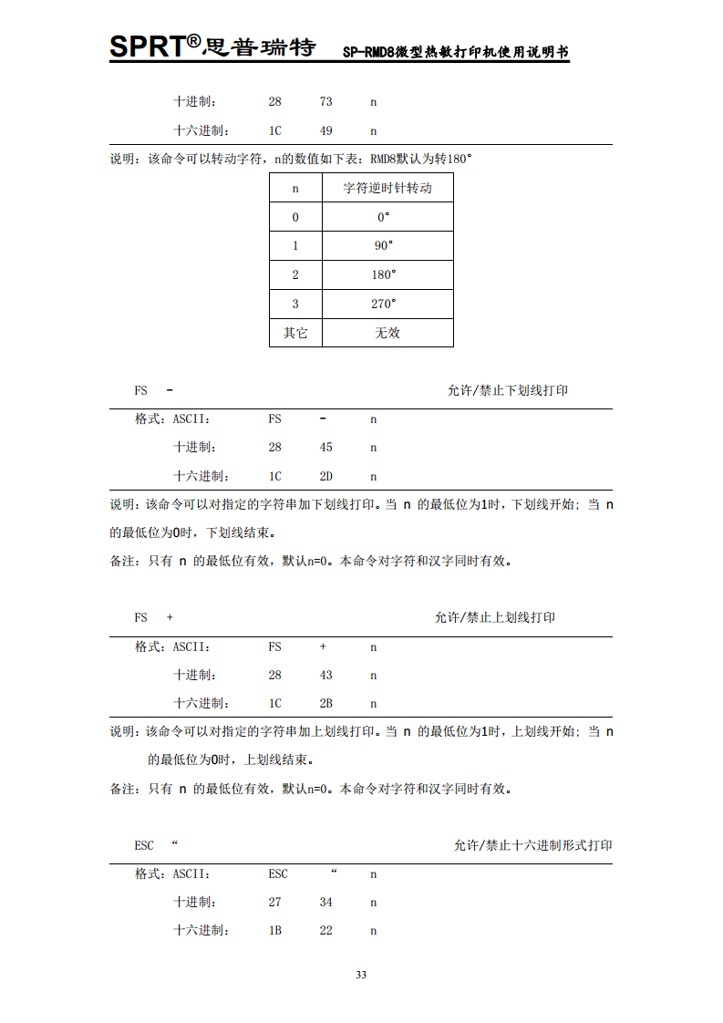汽车记录仪专用打印机SP-RMD8A图片