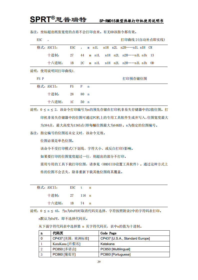  微型热敏打印机SP-RMD15图片