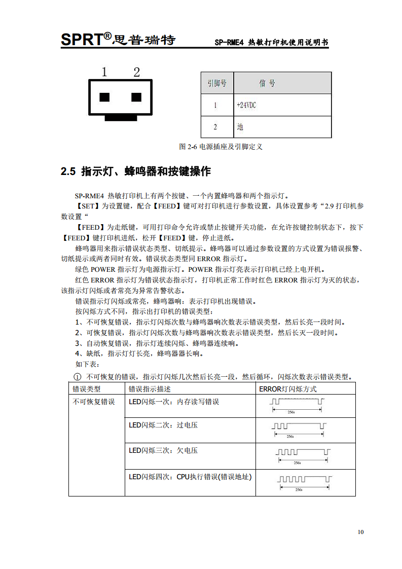 热敏打印机SP-RME4图片