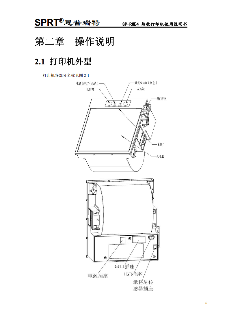 热敏打印机SP-RME4图片