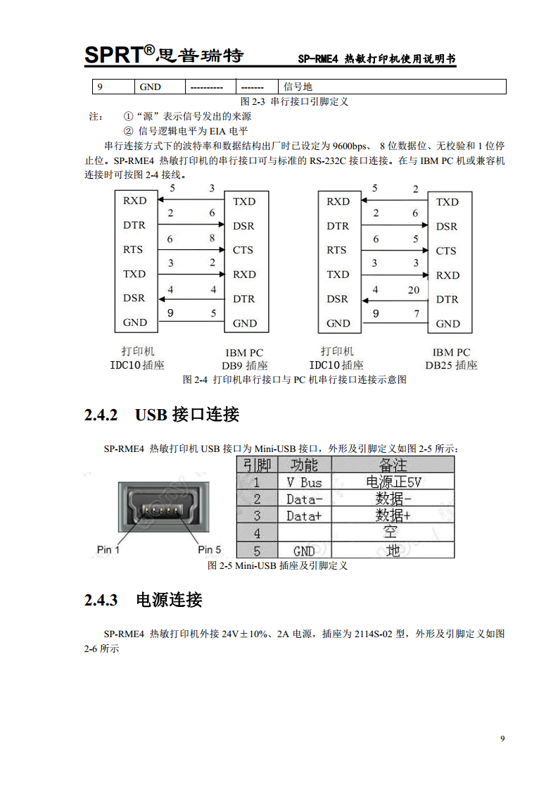 热敏打印机SP-RME4图片