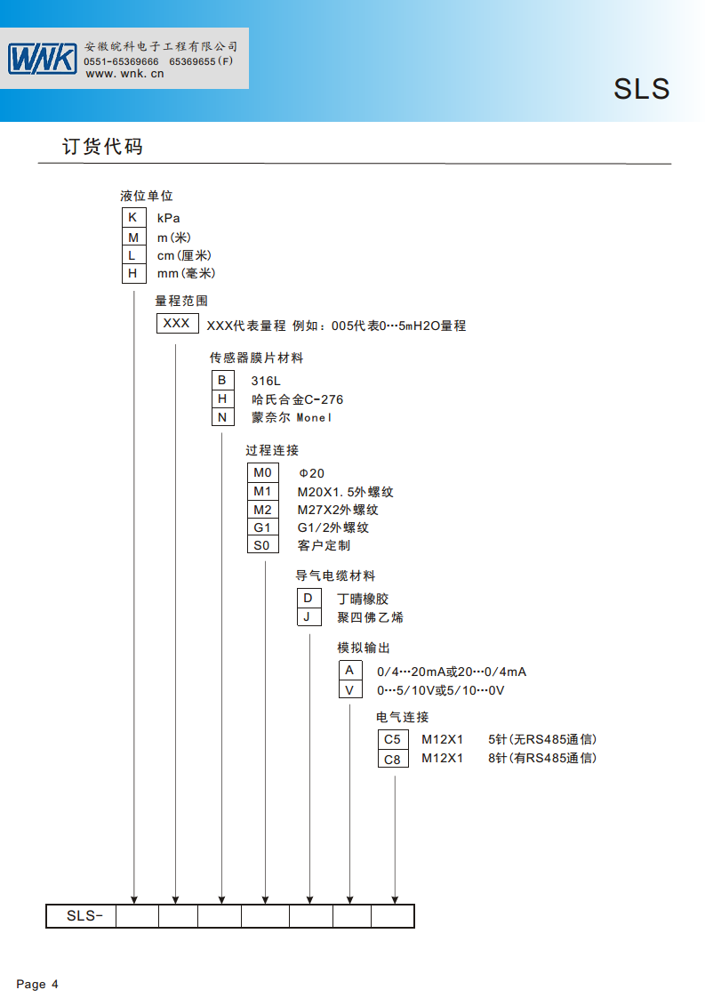 SLS 智能型液位开关图片