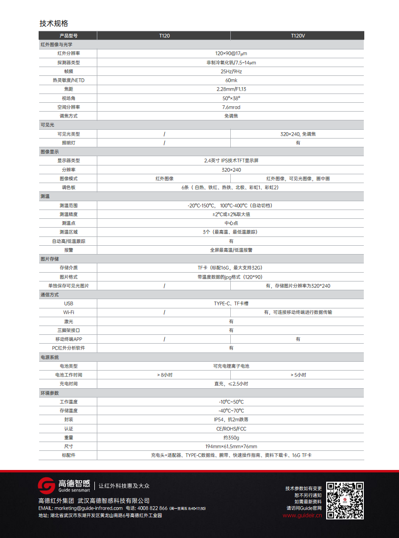 高德T系列 入门级红外热像仪图片