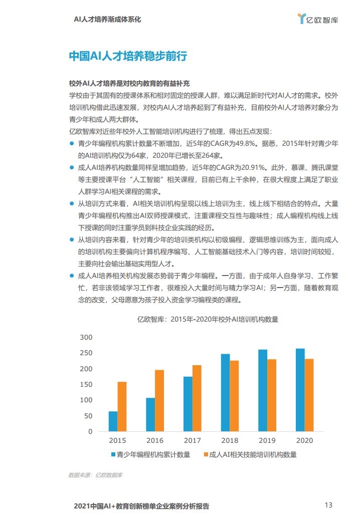 中国AI教育创新榜单企业案例分析报告图片