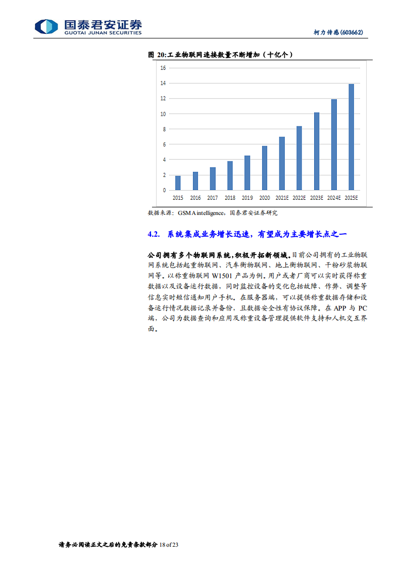 柯力传感：从传感器到解决方案加速布局，打开工业物联网新空间图片