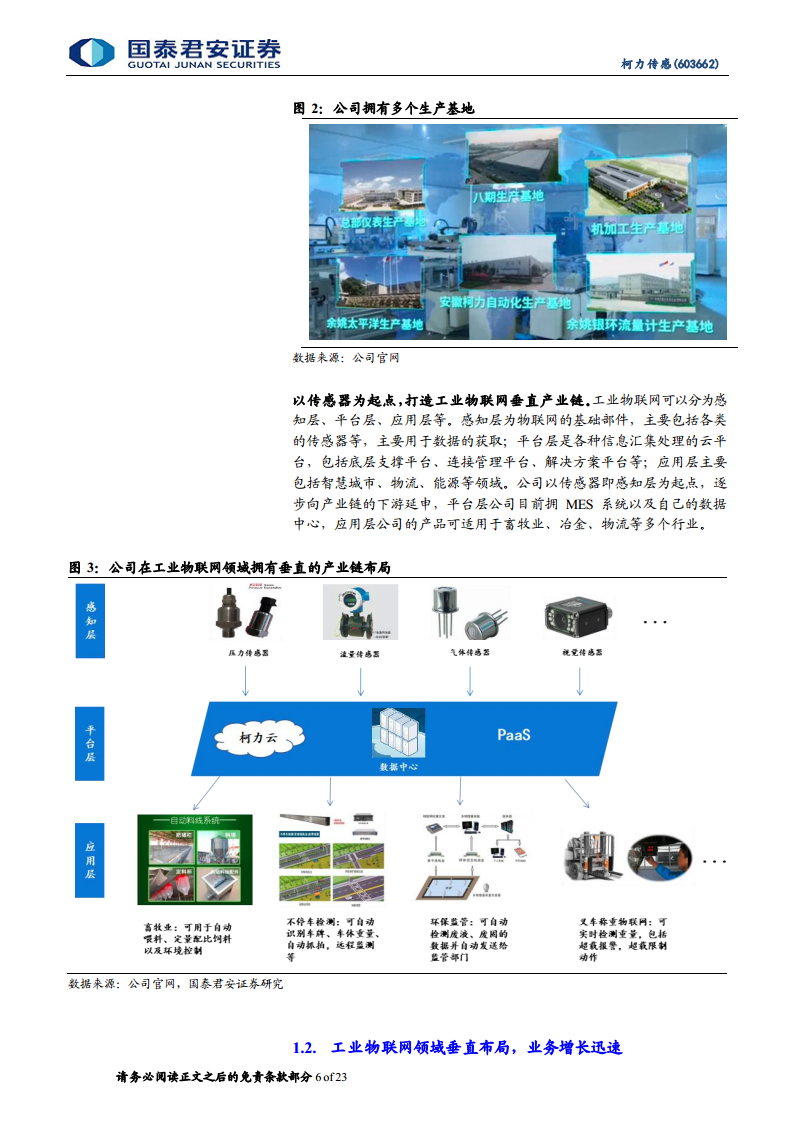 柯力传感：从传感器到解决方案加速布局，打开工业物联网新空间图片