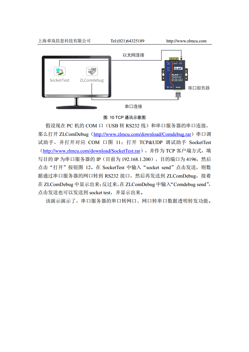 ZLAN5143-232隔离型Modbus网关图片