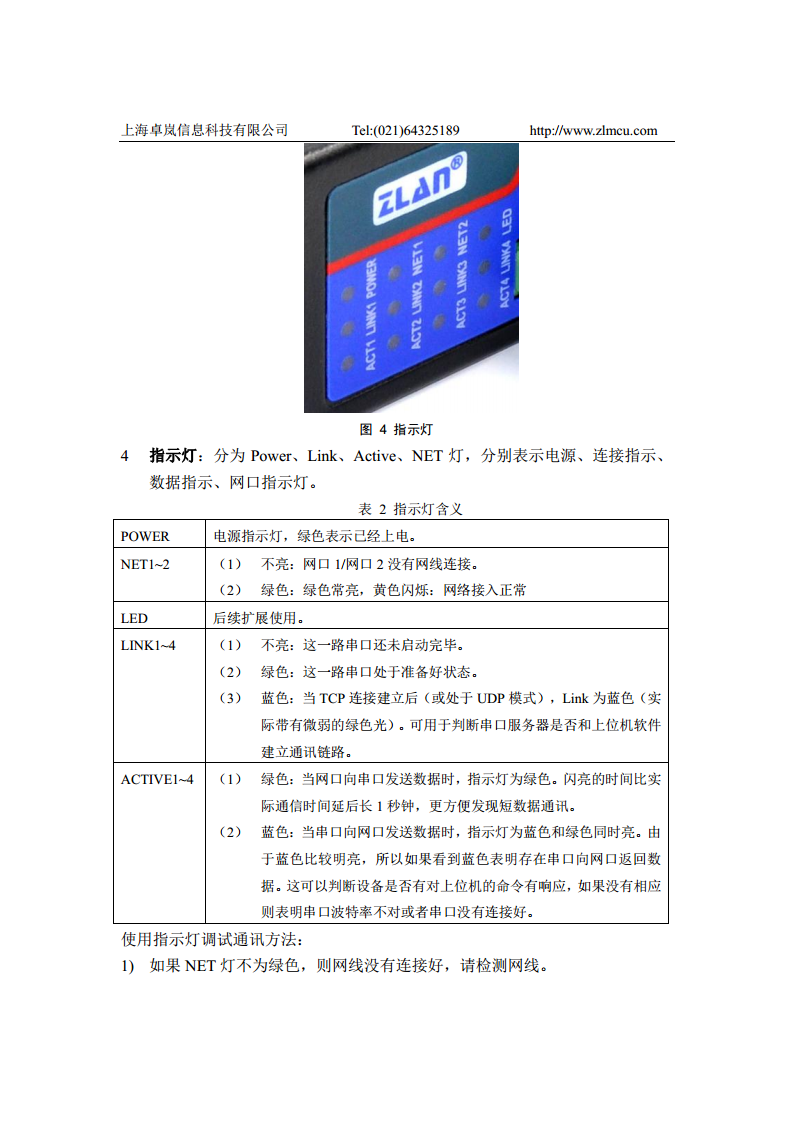 四串口服务器ZLAN5443D图片