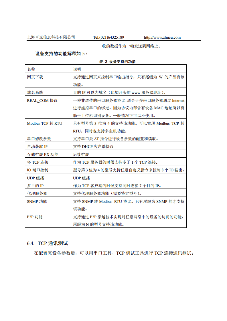 多功能串口转WIFI模块ZLSN7046图片