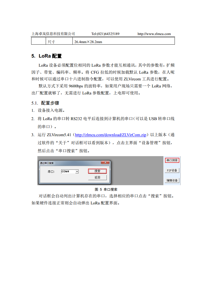 LoRa转串口模块ZLSN9700C图片