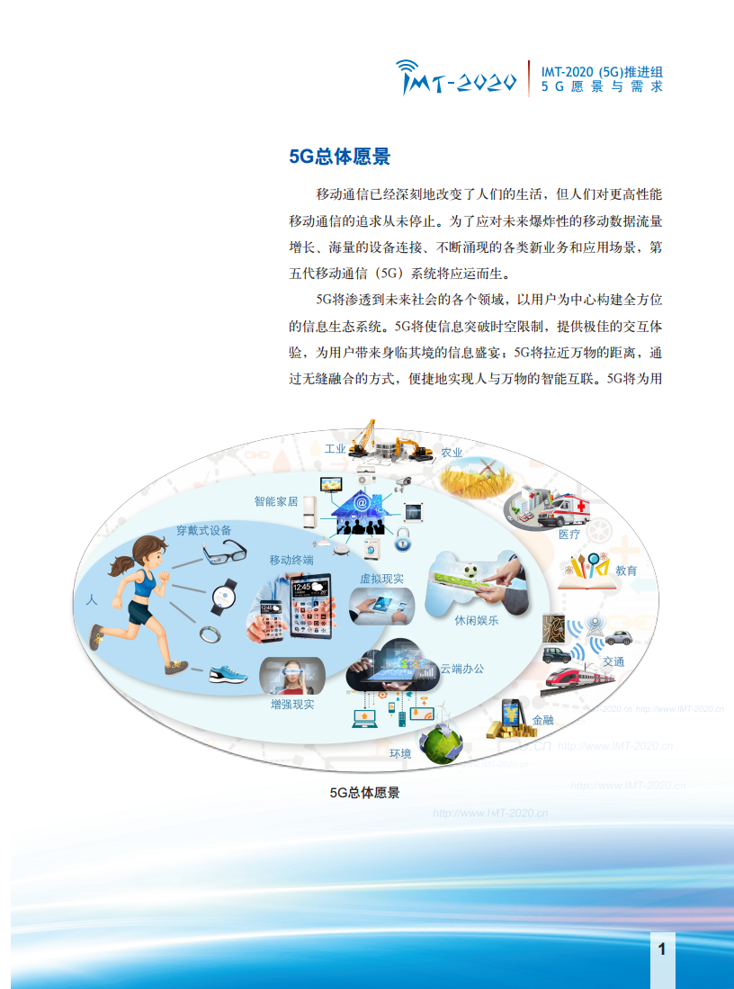 5G愿景与需求白皮书图片