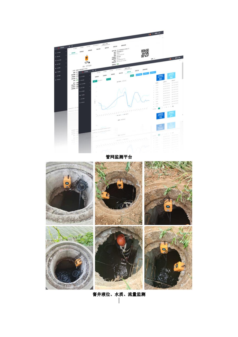 江西某市智慧排水管网监测项目图片