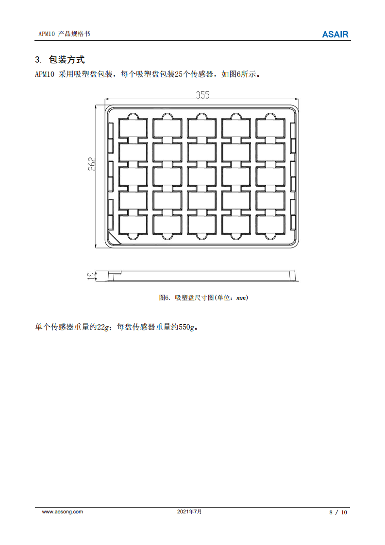 激光PM2.5传感器模块检测空气APM10图片