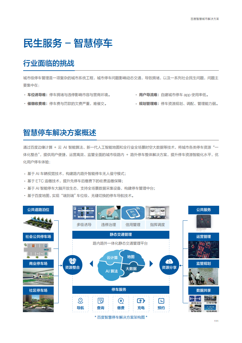 百度智慧城市解决方案图片