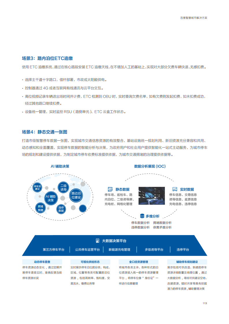 百度智慧城市解决方案图片