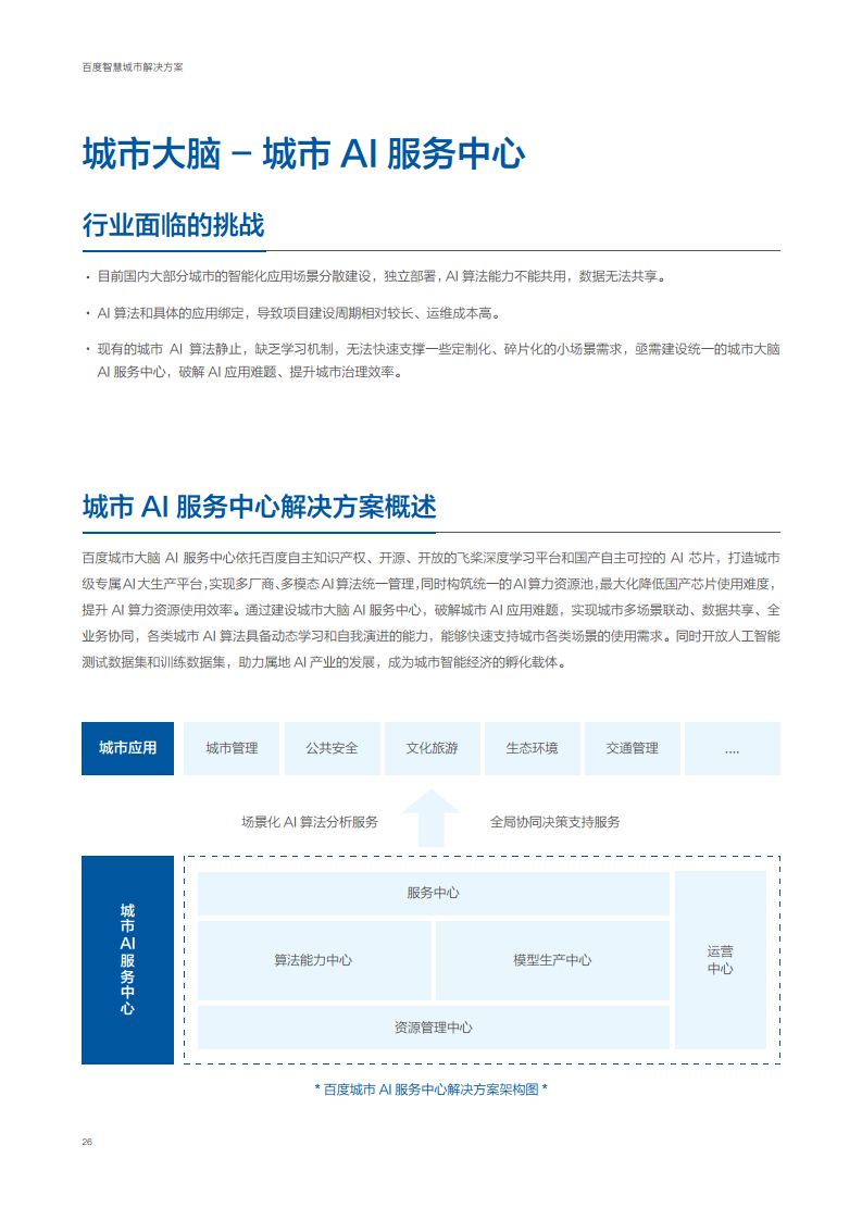 百度智慧城市解决方案图片