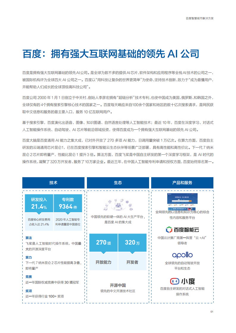 百度智慧城市解决方案图片