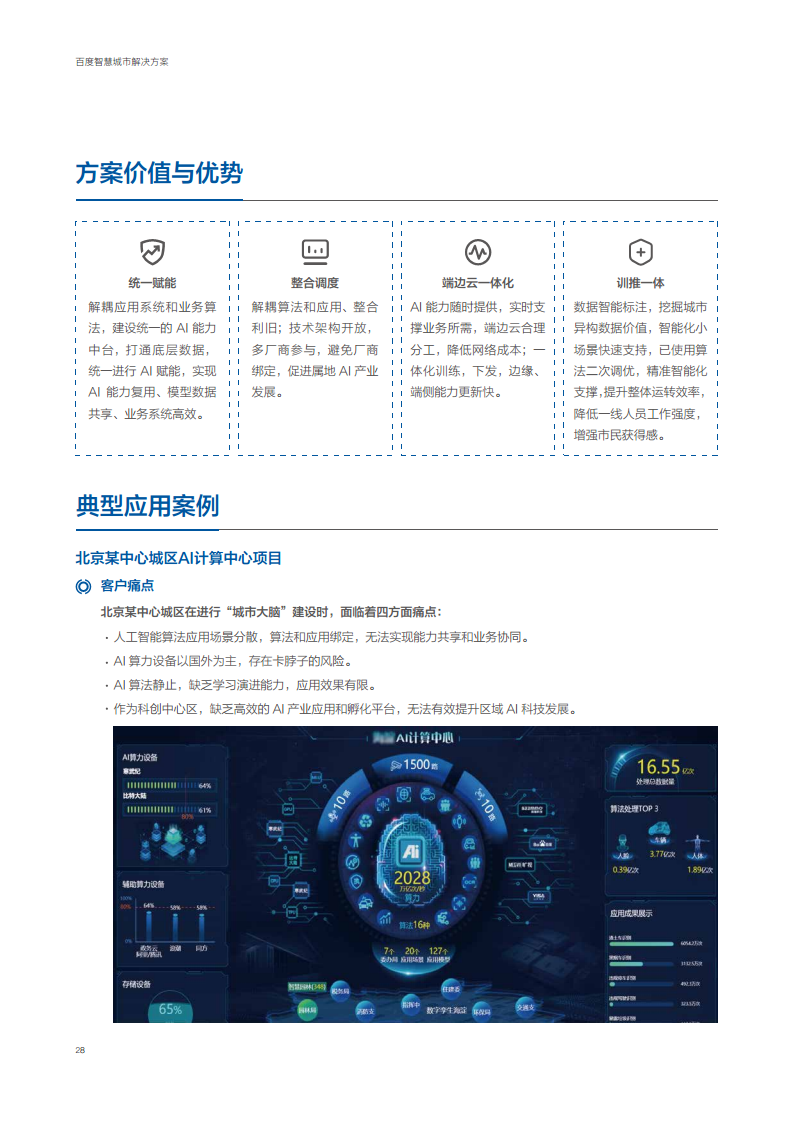 百度智慧城市解决方案图片