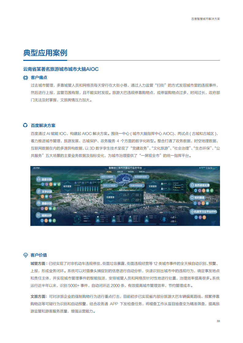 百度智慧城市解决方案图片
