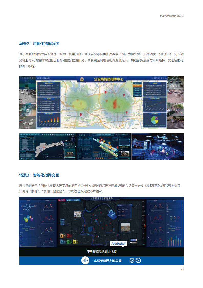 百度智慧城市解决方案图片