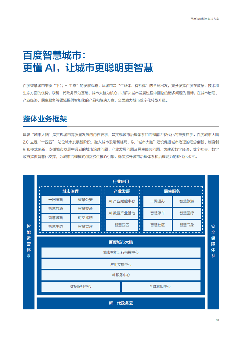 百度智慧城市解决方案图片