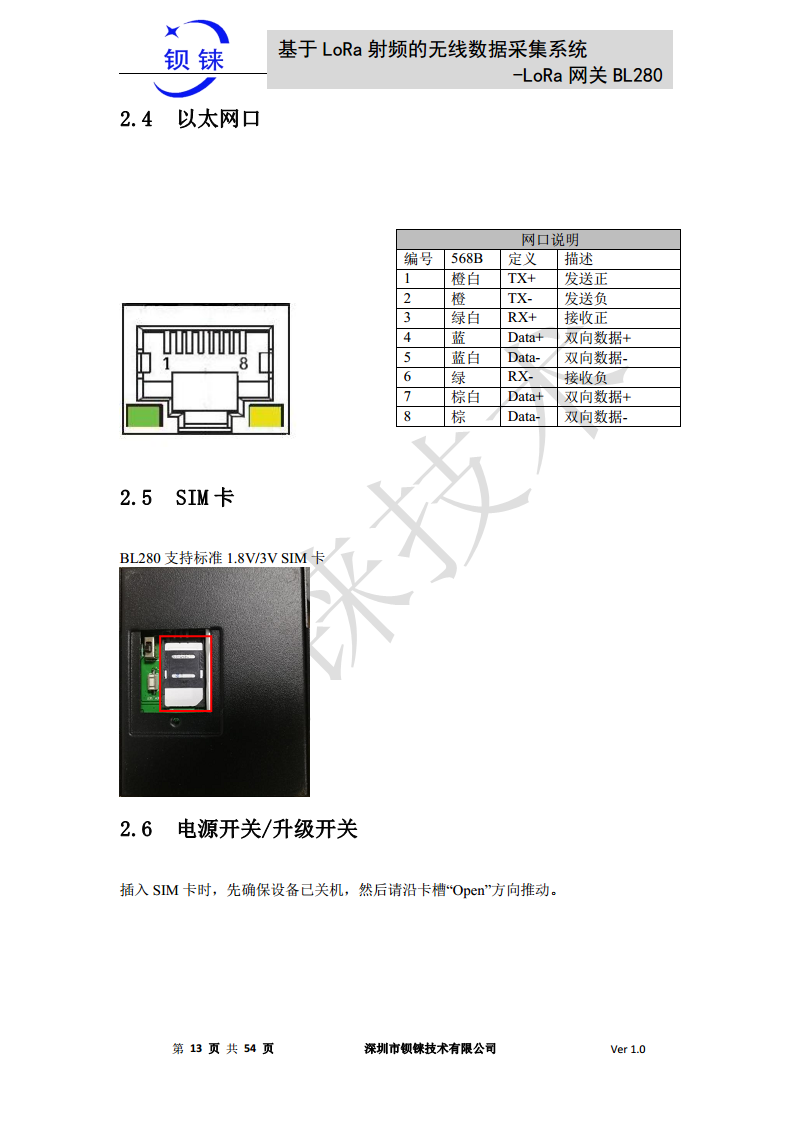 LoRa 网关BL280图片