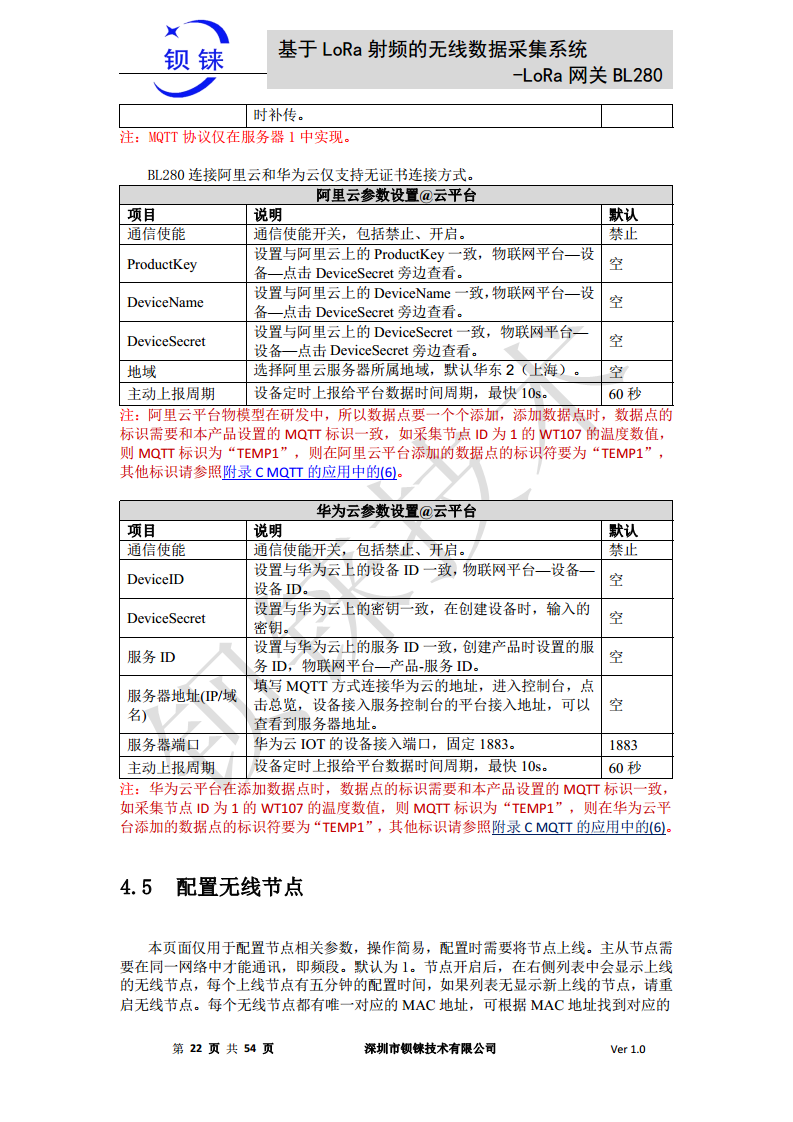 LoRa 网关BL280图片
