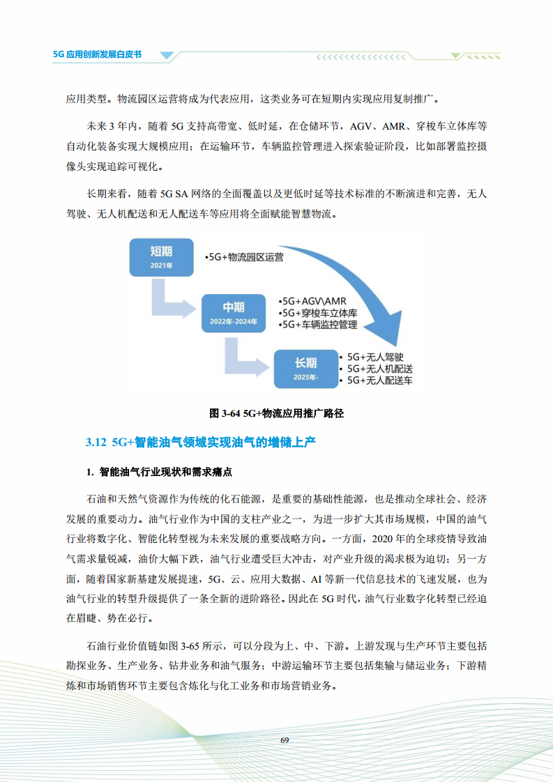 5G应用创新发展白皮书：2021年第四届“绽放杯”5G应用征集大赛洞察图片
