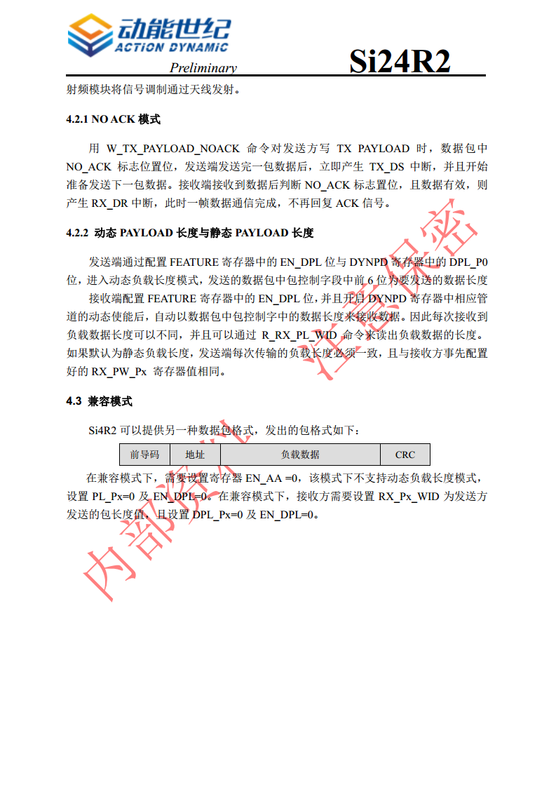 无线发射芯片 Si24R2/2B图片