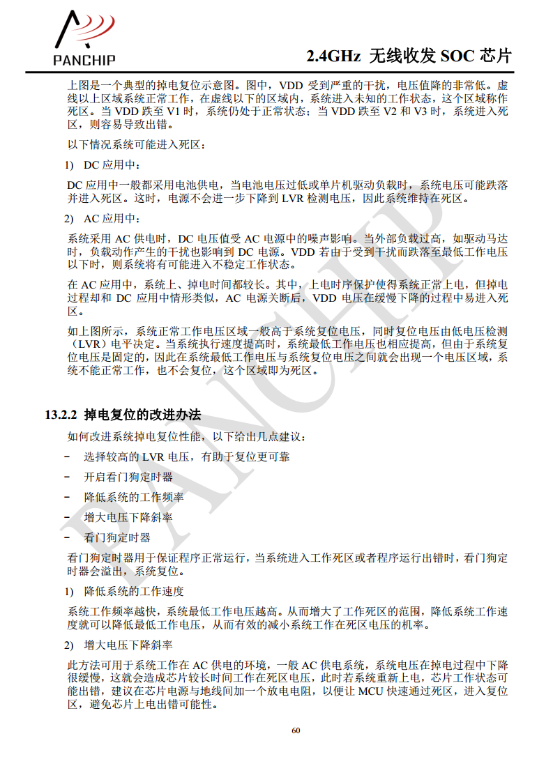 单片无线收发芯片PAN2416图片