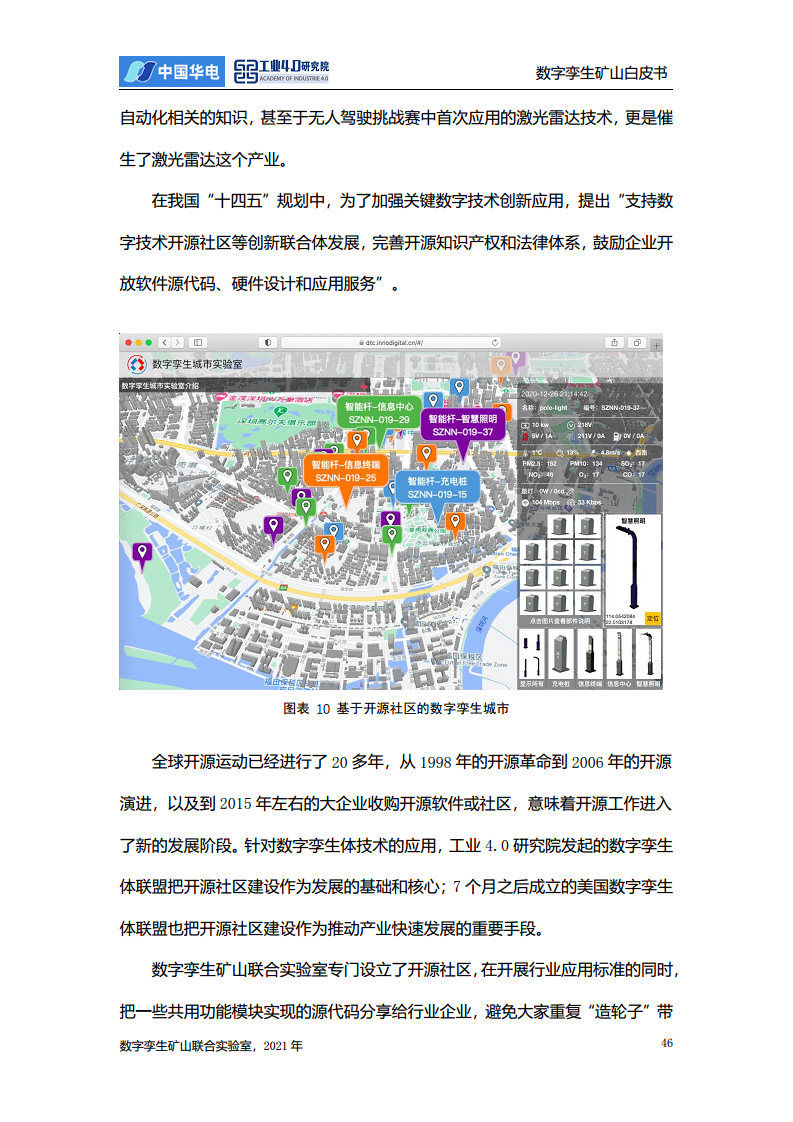 数字孪生矿山白皮书图片