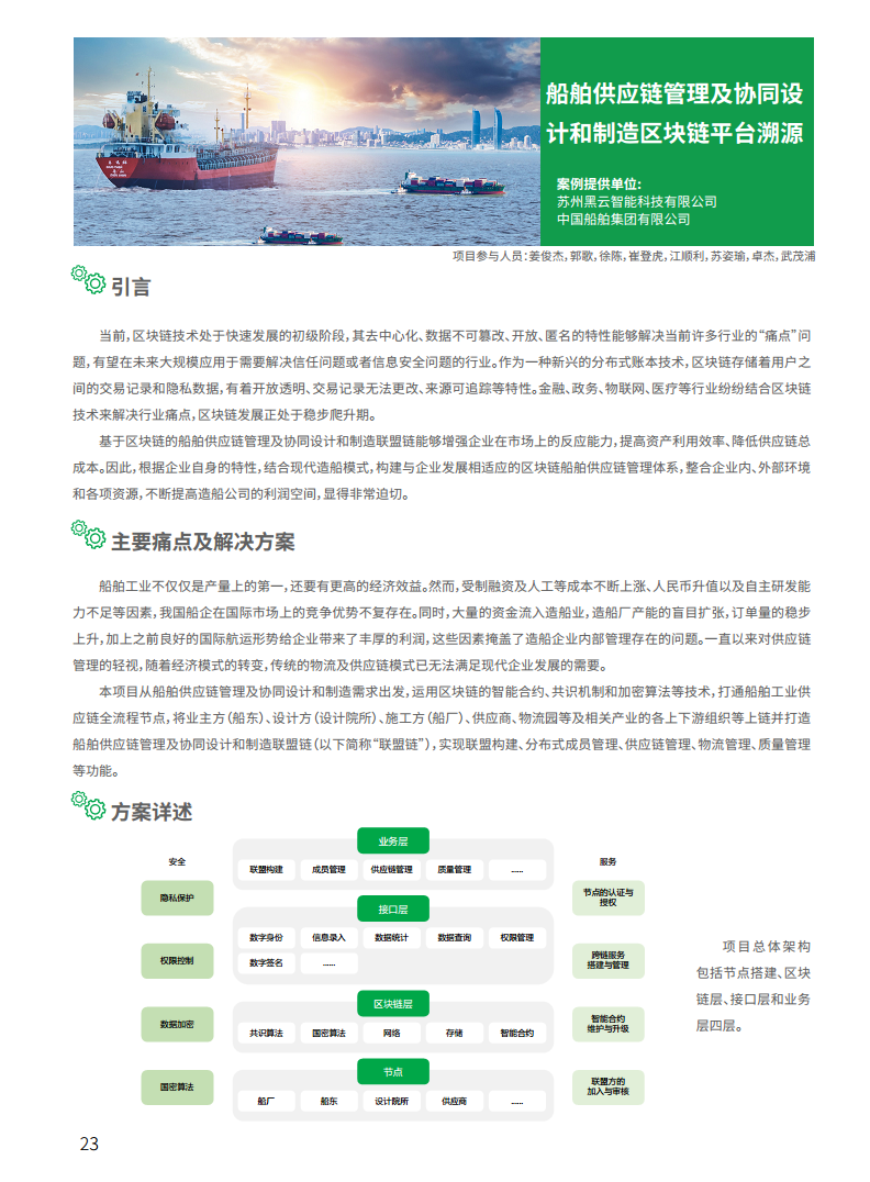2021工业区块链案例集分析图片