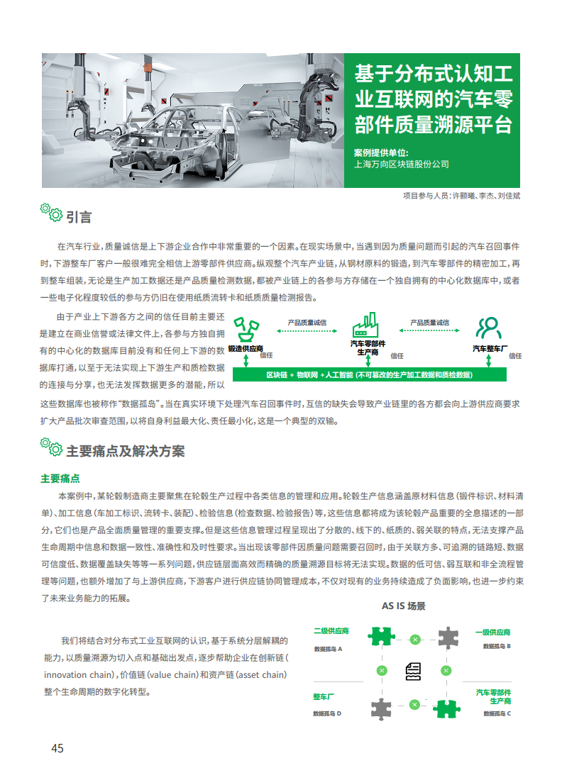 2021工业区块链案例集分析图片