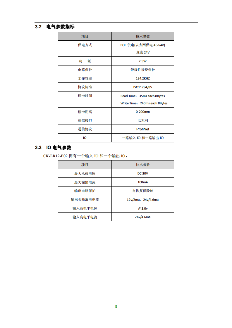 工业自动化ProfiNet集成PLC控制系统FDX-B标签读取器CK-LR12-E02图片