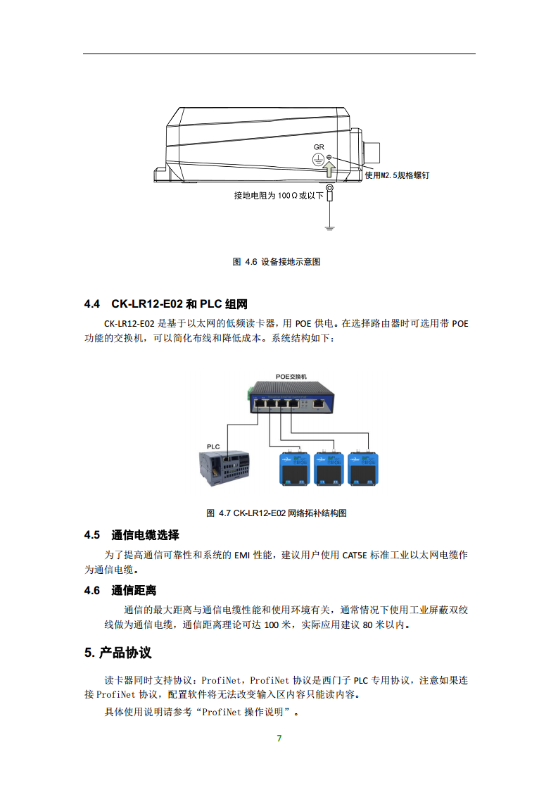 工业自动化ProfiNet集成PLC控制系统FDX-B标签读取器CK-LR12-E02图片