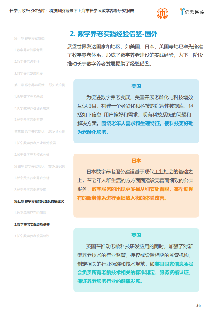 上海市长宁区数字养老研究报告图片