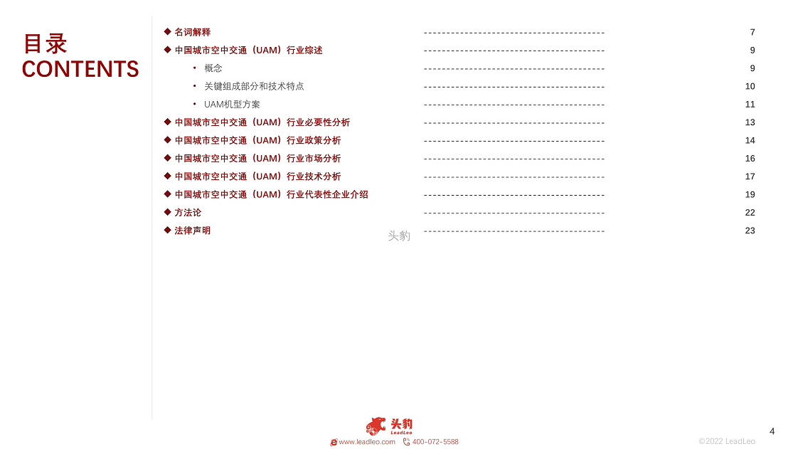 2022年中国城市空中交通（UAM）短报告：发展前景分析图片