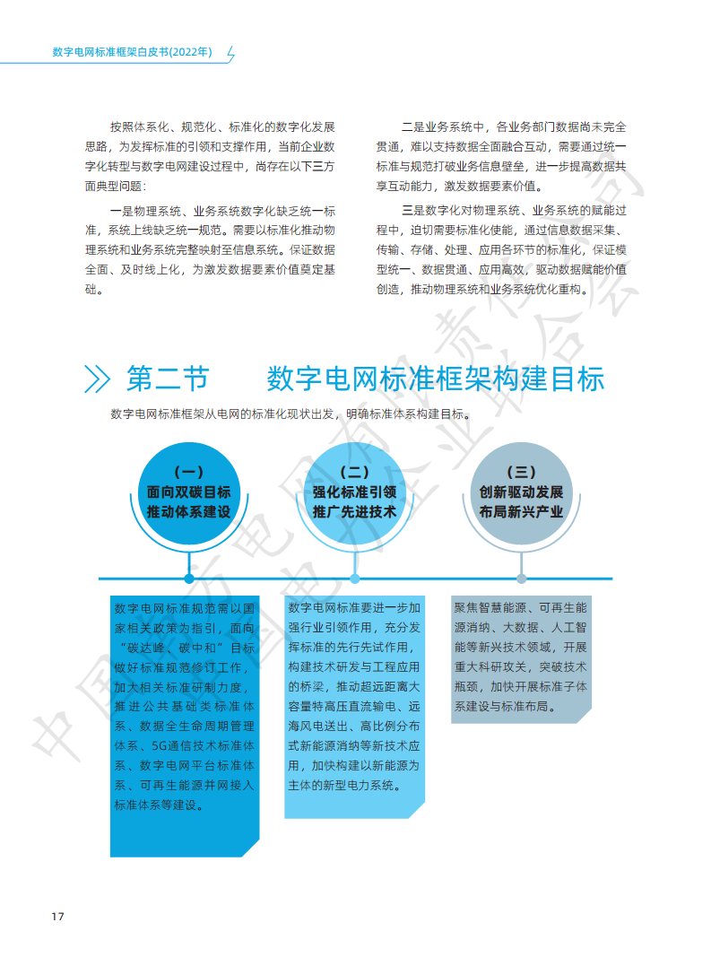 数字电网标准框架白皮书（2022年）图片