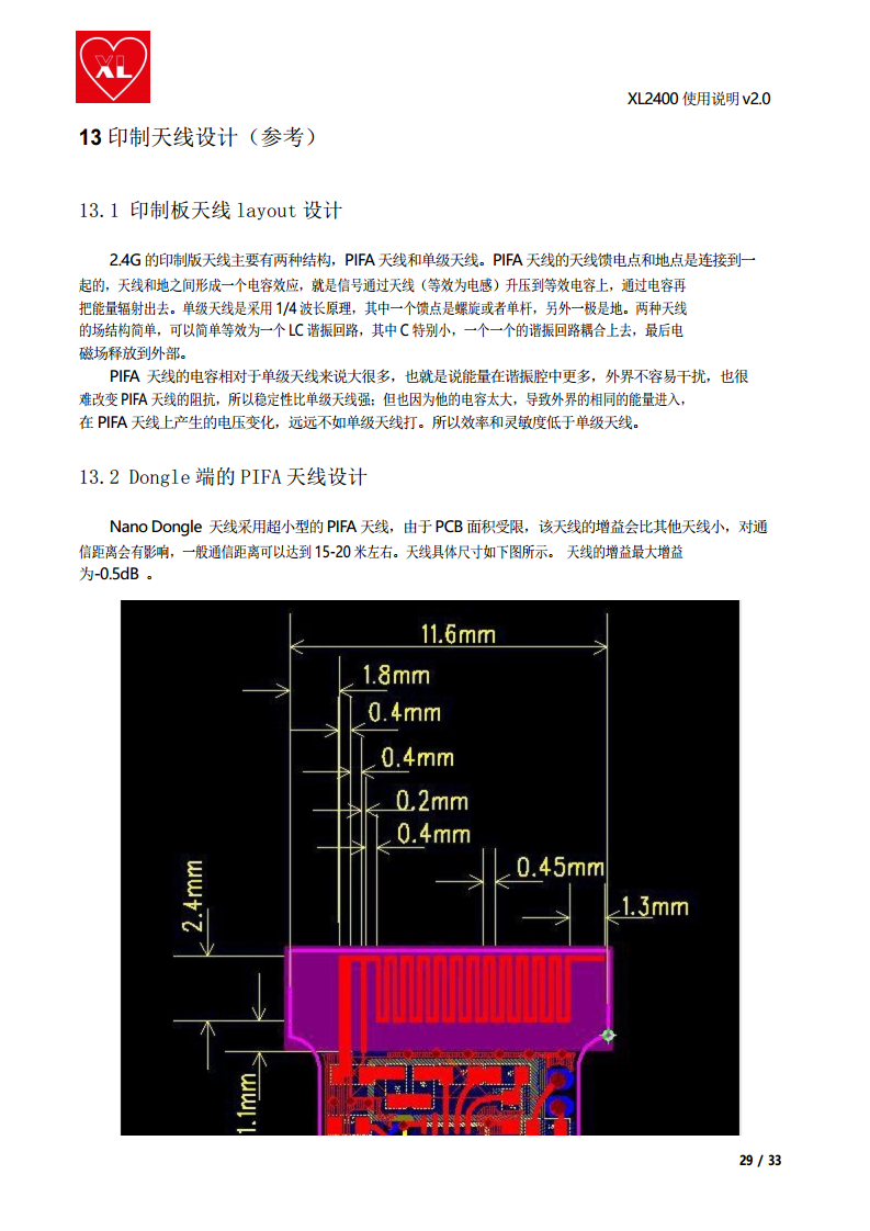 2.4G 单RF芯片 XL2400P图片