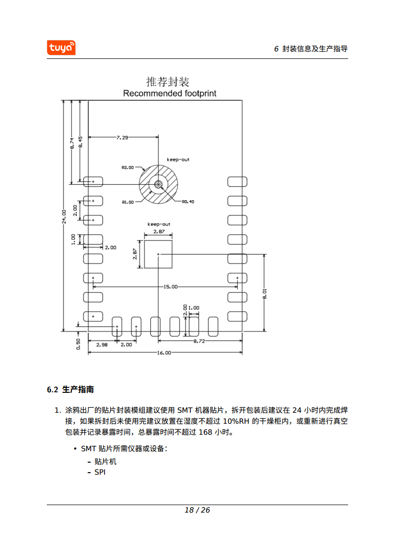 涂鸦智能 CB3S Wi-Fi & Bluetooth 模组图片