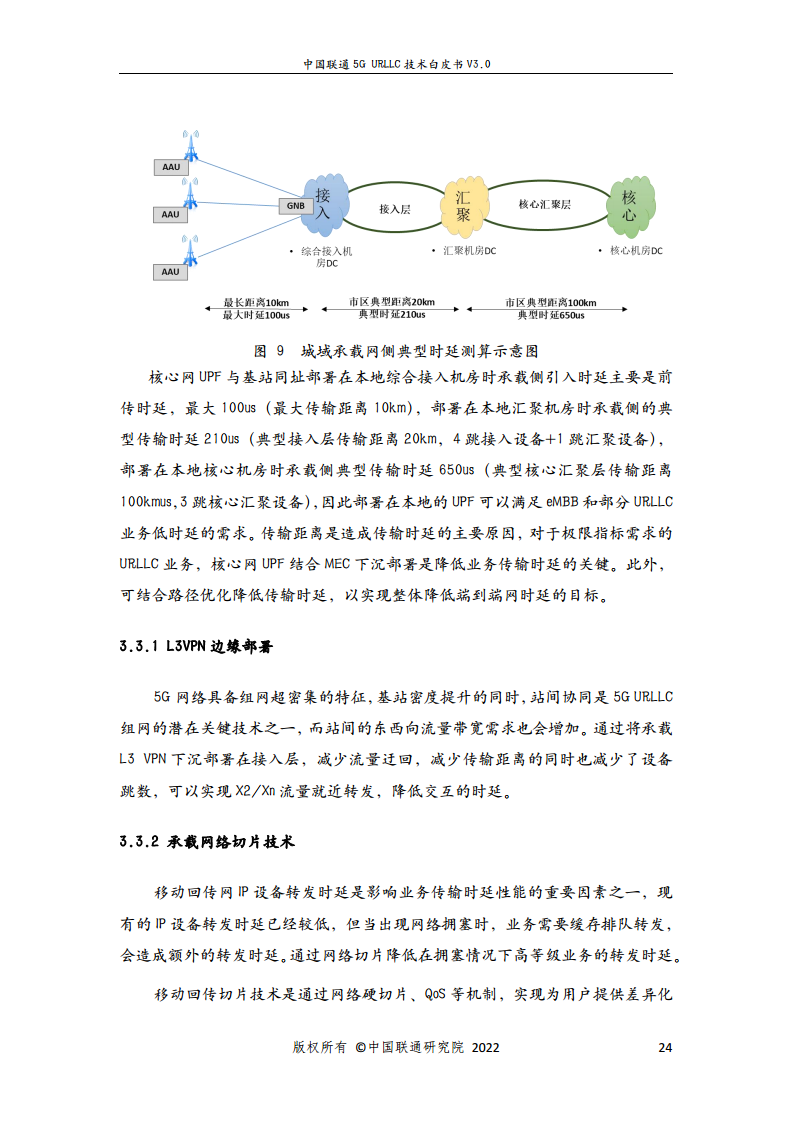 中国联通5G URLLC 技术白皮书图片