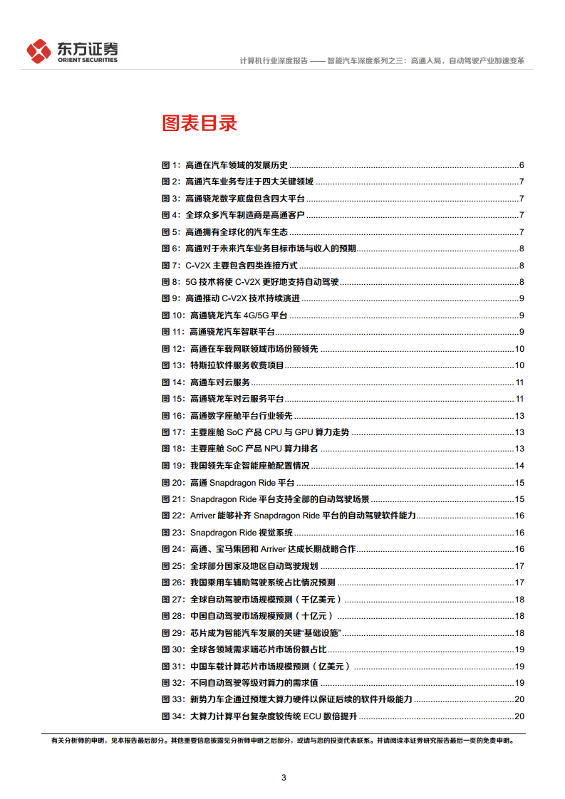 智能汽车深度系列之:高通入局,自动驾驶产业加速变革图片