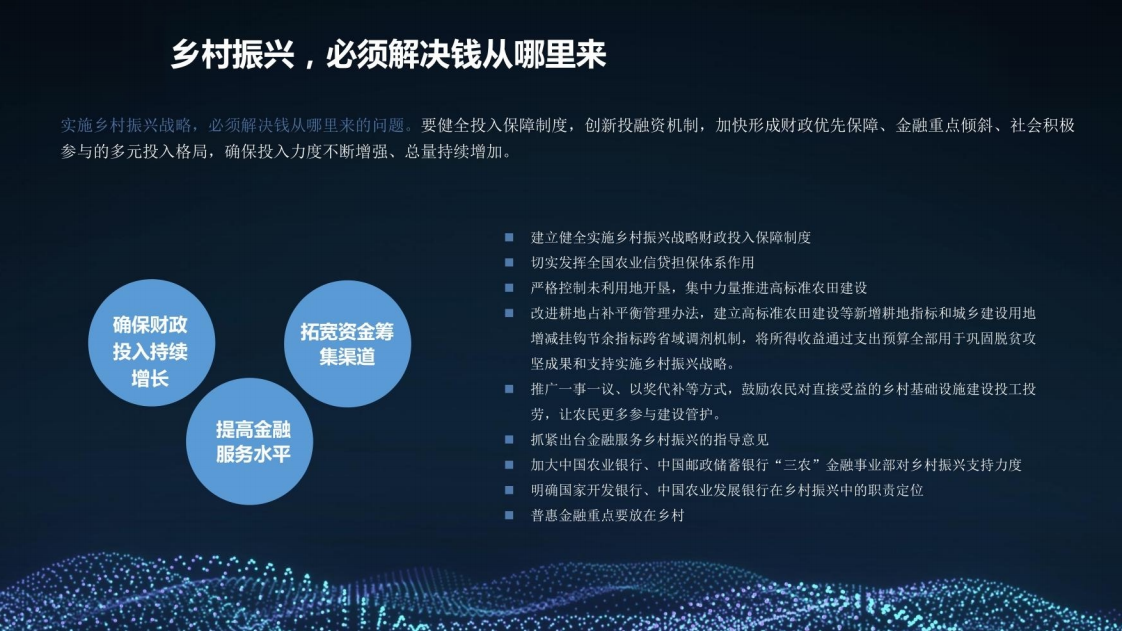 乡村振兴三农大数据建设方案图片