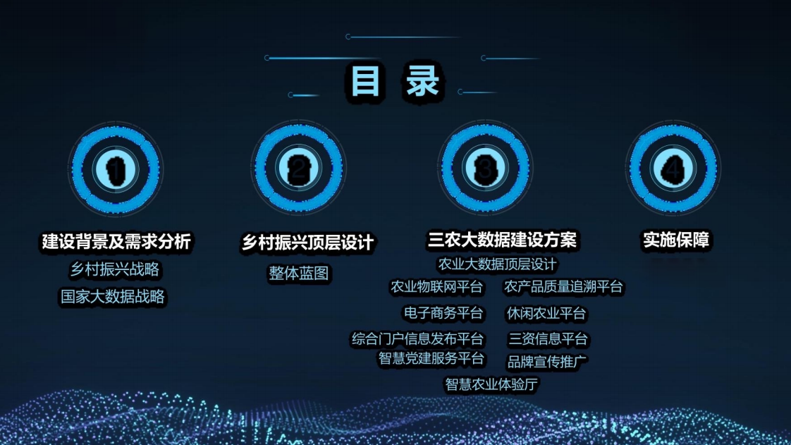 乡村振兴三农大数据建设方案图片