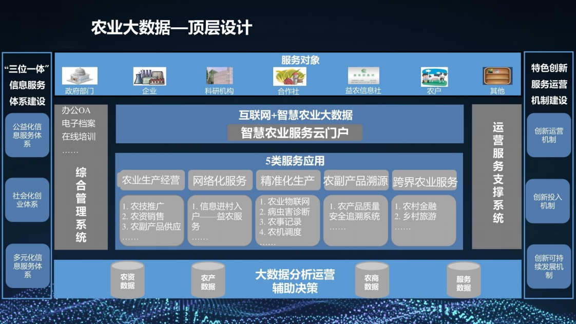 乡村振兴三农大数据建设方案图片