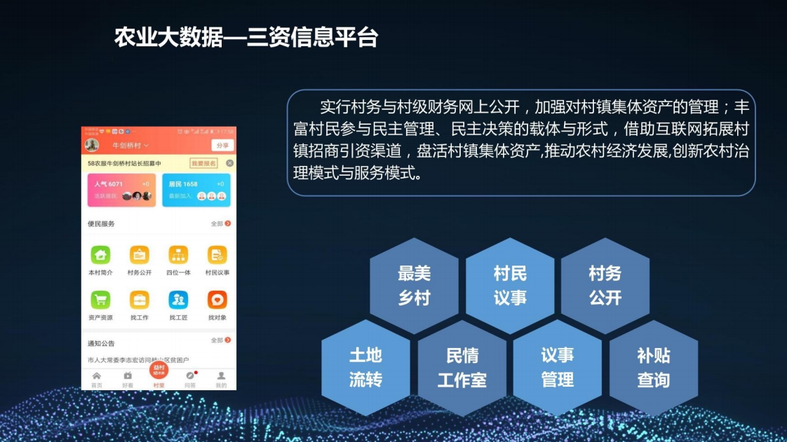 乡村振兴三农大数据建设方案图片