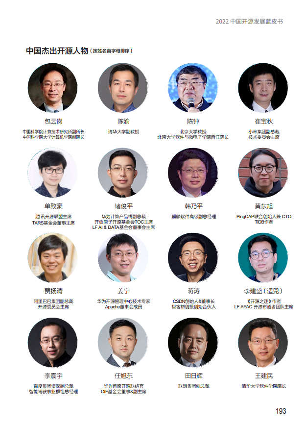  2022中国开源发展蓝皮书图片