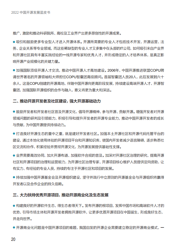  2022中国开源发展蓝皮书图片