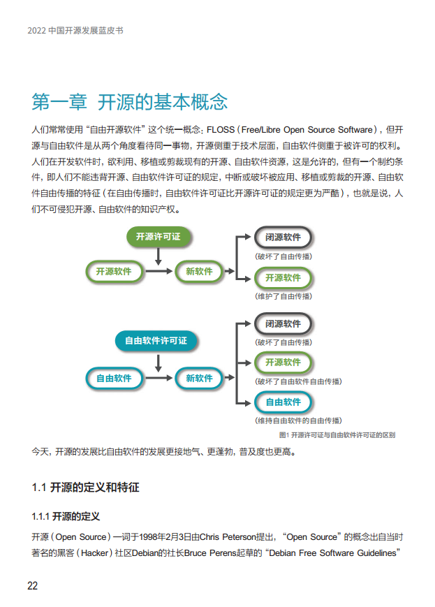  2022中国开源发展蓝皮书图片