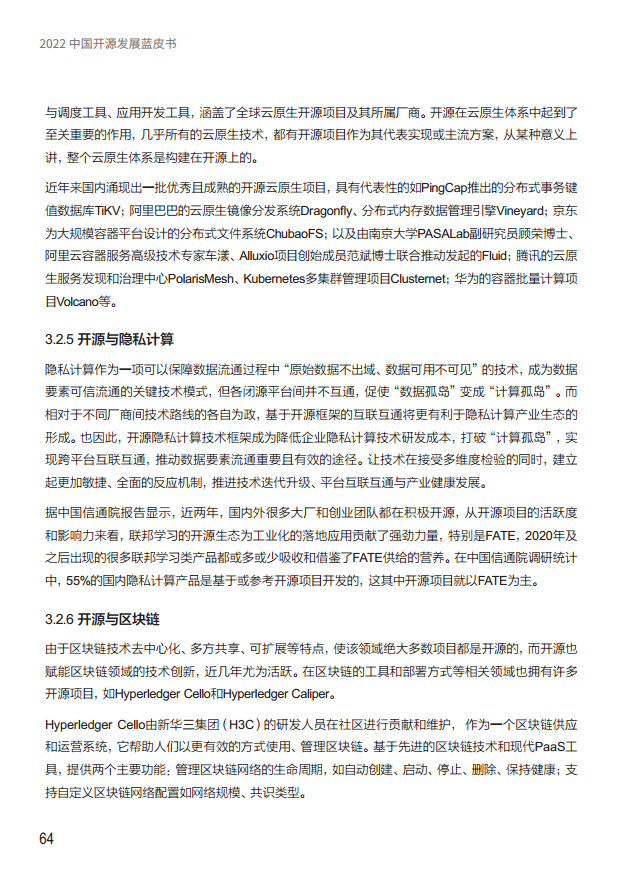  2022中国开源发展蓝皮书图片